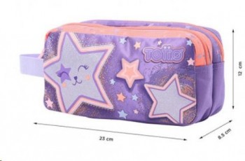 ESTUCHE TOTTO DOBLE CHICA STAR CAT 4Q8