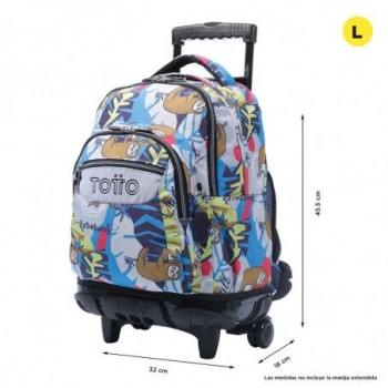 MOCHILA TOTTO RUEDAS CHICO 24 6YB