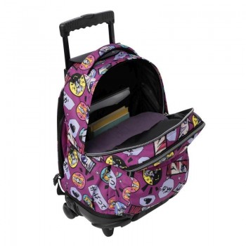 MOCHILA RUEDAS BOMPER RENGLONES TALLA L - KITSUNE