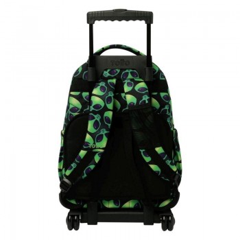 MOCHILA RUEDAS BOMPER RENGLONES TALLA L - ALI