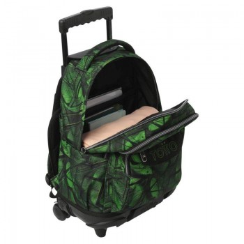 MOCHILA RUEDAS BOMPER RENGLONES TALLA L - JHONY JUNGLE