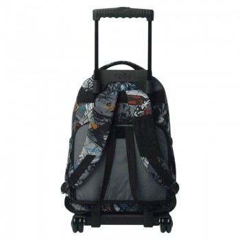MOCHILA RUEDAS BOMPER RENGLONES TALLA L - OKUBO