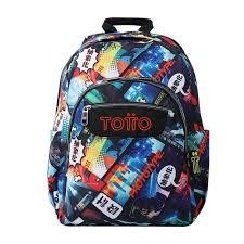 MOCHILA TOTTO RUEDAS DESMONTABLE TIZA CHICO 23 6C9