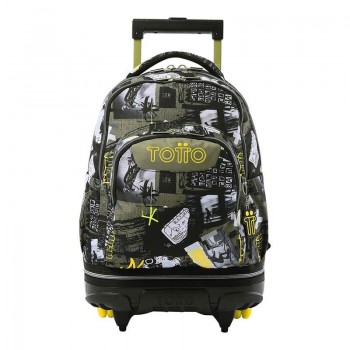 MOCHILA TOTTO RUEDAS DESMONTABLE TIZA CHICO 24 6CT