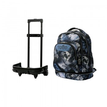 MOCHILA RUEDAS DESMONTABLE TIZA TALLA L - FILM