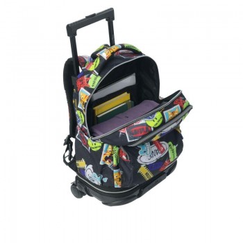 MOCHILA RUEDAS DESMONTABLE TIZA TALLA L - STICKY