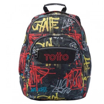 MOCHILA TOTTO RAYOL NEGRO 24 N01