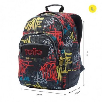 MOCHILA TOTTO RAYOL CHICO 24 6CS