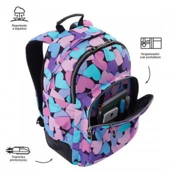 MOCHILA TOTTO RAYOL CHICA DEAR BLEA 0JN