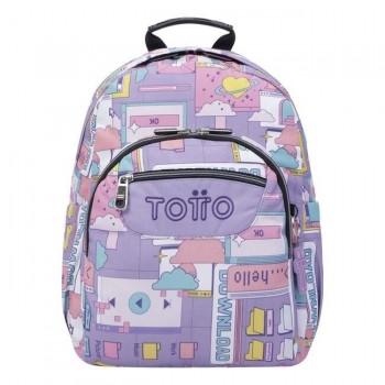 MOCHILA TOTTO GOMMAS CHICA 22 2QI--(33,59)