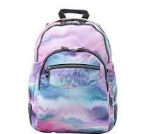 MOCHILA TOTTO GOMMAS CHICA GLITTER 24 0KD