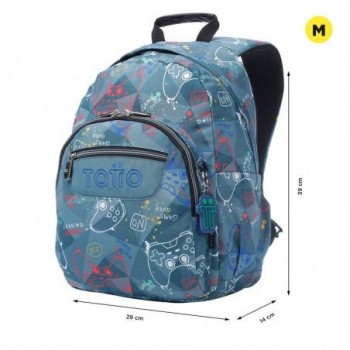 MOCHILA TOTTO GOMMAS CHICO 24 5DR