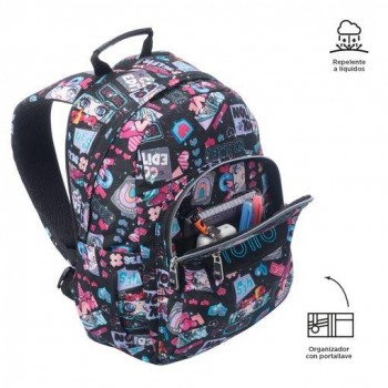 MOCHILA TOTTO GOMMAS CHICA 24 6CZ