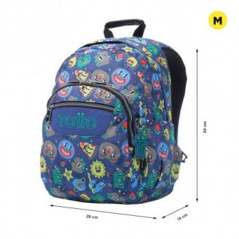 MOCHILA TOTTO GOMMAS CHICO 24 8JZ