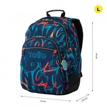 MOCHILA TOTTO ADAPTABLE CHICO 23 8J4