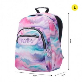 MOCHILA TOTTO ADAPTABLE CHICA GLITTER 24 0KD