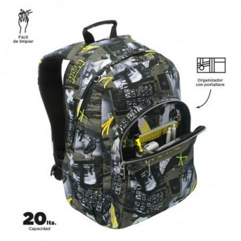 MOCHILA TOTTO ADAPTABLE CHICO 24 6CT