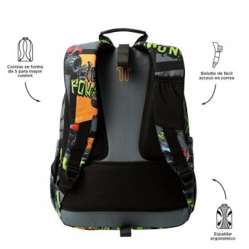 MOCHILA TOTTO ADAPTABLE CHICO TRUCK 2 7CG