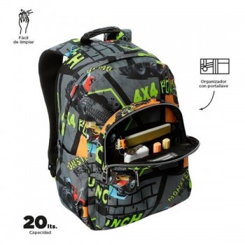 MOCHILA TOTTO ADAPTABLE CHICO TRUCK 2 7CG