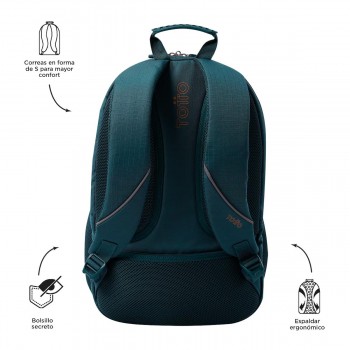 MOCHILA PARA PORTATIL TOTTO CAMBRI COLOR AZUL 24