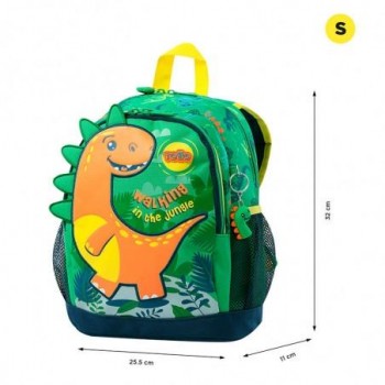 MOCHILA TOTTO RUEDAS MINI CHICO DINOMAX 24 5D6