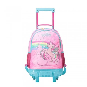 MOCHILA TOTTO RUEDAS MINI CHICA FANTASY 23 8I7