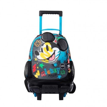 MOCHILA TOTTO RUEDAS MINI MICKEY GRAFFITI 24 5YC