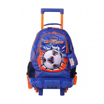 MOCHILA TOTTO RUEDAS CHICO 23 7J8 SOCCER WIN