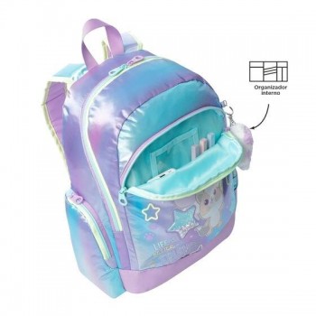 MOCHILA DOBLE CHICA FRIENDS M 4QK