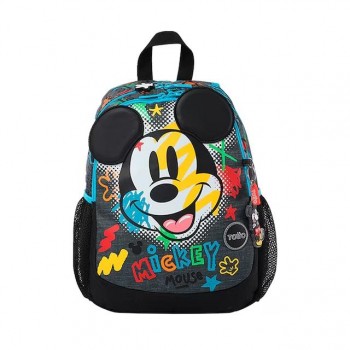 MOCHILA TOTTO DOBLE INFANTIL MICKEY GRAFFITI 24 5YC