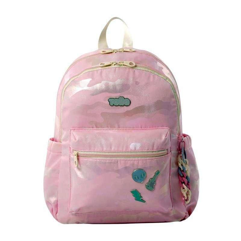 MOCHILA MAJESTIC TALLA M - ROSEATE SPOONBILL