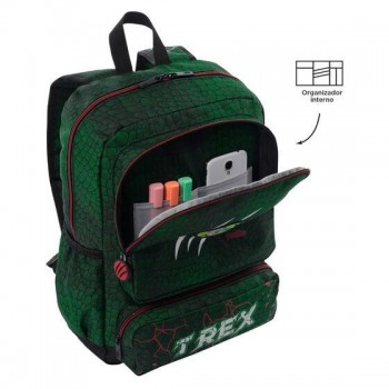 MOCHILA DOBLE REX DINO 6D7